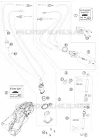 POMPE A ESSENCE pour KTM 690 SMC de 2008