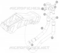 SECONDARY AIR SYSTEM SAS pour KTM 690 SMC de 2008