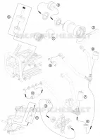 OUTILLAGE SPECIFIQUE pour KTM 505 SX ATV de 2012