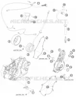 ALLUMAGE pour KTM 450 SX ATV de 2009