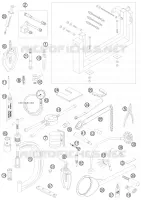 OUTILLAGE SPECIFIQUE (MOTEUR) pour KTM 450 SX ATV de 2009