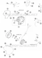 ALLUMAGE pour KTM 530 XCR-W de 2008
