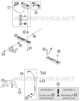 CONTACTEUR A CLE pour KTM 500 XC-W de 2012