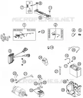 FAISCEAU ELECTRIQUE pour KTM 500 XC-W de 2012