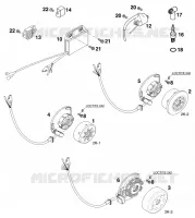 ALLUMAGE pour KTM 380 MXC de 2000