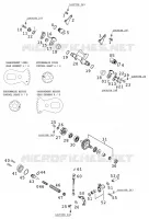 VALVE D'ECHAPPEMENT pour KTM 380 MXC de 2000