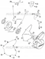 ALLUMAGE pour KTM 250 XCF-W de 2008