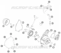 ALLUMAGE pour KTM 250 XC-F de 2012
