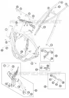 CADRE pour KTM 250 XC-F de 2012