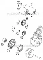 DEMARREUR ELECTRIQUE pour KTM 250 XC-F de 2012