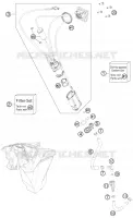 POMPE A ESSENCE pour KTM 250 XC-F de 2012