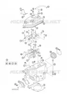 CULASSE pour KTM 250 XC-F de 2008