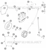 ALLUMAGE pour KTM 450 XC-F de 2014