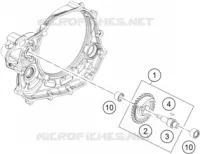 ARBRE D'EQUILIBRAGE pour KTM 450 XC-F de 2014