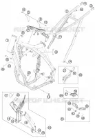 CADRE pour KTM 450 XC-F de 2014