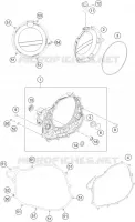 CARTER EMBRAYAGE pour KTM 450 XC-F de 2014