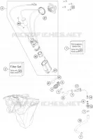 POMPE A ESSENCE pour KTM 450 XC-F de 2014