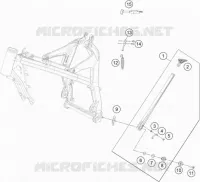 BEQUILLE LATERALE / CENTRALE pour KTM FREERIDE E-XC de 2016