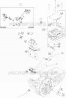FAISCEAU ELECTRIQUE pour KTM FREERIDE E-XC de 2016
