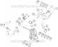 ECHAPPEMENT pour KTM RC 390 BLACK de 2018