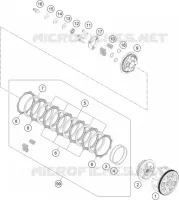 EMBRAYAGE pour KTM RC 390 BLACK de 2018