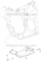 PROTECTION MOTEUR pour KTM FREERIDE 250 R de 2015
