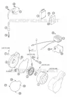 ALLUMAGE pour KTM 625 SXC de 2007