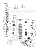 AMORTISSEUR (PIECES) pour KTM 625 SXC de 2007