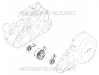 ARBRE D'EQUILIBRAGE pour KTM 625 SXC de 2007