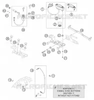 CONTACTEUR A CLE pour KTM 625 SXC de 2007