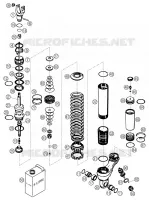 AMORTISSEUR (PIECES) pour KTM 625 SXC de 2003