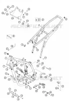 CADRE pour KTM 625 SXC de 2003