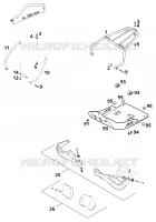 ACCESSOIRES pour KTM 400 LC4-E de 2000