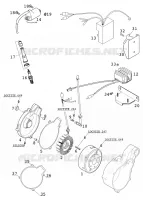 ALLUMAGE pour KTM 400 LC4-E de 2000