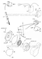 ALLUMAGE pour KTM 400 LC4-E de 2000