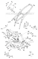 CADRE pour KTM 400 LC4-E de 2000