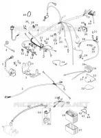FAISCEAU ELECTRIQUE pour KTM 400 LC4-E de 2000