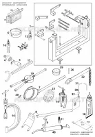 OUTILLAGE SPECIFIQUE (MOTEUR) pour KTM 400 LC4-E de 2000