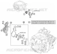 POMPE A EAU pour KTM 690 RALLY FACTORY REPLICA de 2010