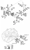 POMPE A HUILE pour KTM 540 SXC de 1999