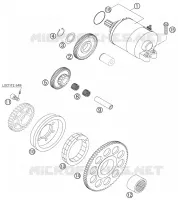 DEMARREUR ELECTRIQUE pour KTM 525 EXC de 2007