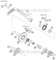 KICK pour KTM 525 EXC de 2007