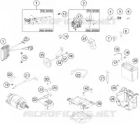 FAISCEAU ELECTRIQUE pour KTM 500 EXC de 2014