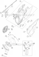 FILTRE A AIR pour KTM 300 EXC de 2014