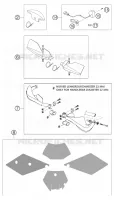 ACCESSOIRES pour KTM 300 EXC de 2004