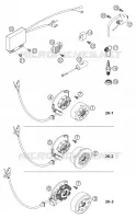 ALLUMAGE pour KTM 300 EXC de 2004