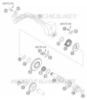 KICK pour KTM 300 EXC de 2004