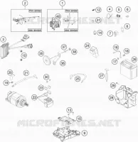 FAISCEAU ELECTRIQUE pour KTM 250 EXC-F FACTORY EDITION de 2015