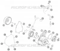ALLUMAGE pour KTM 250 EXC-F de 2013