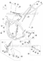 CADRE pour KTM 250 EXC-F de 2013